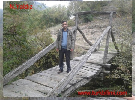 Samsun Alaçam- Kaluk Demirci Köyü ahşap köprüsü