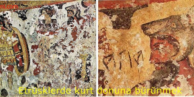 Etrüsklerde kurt donuna bürünmek