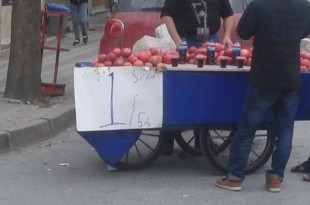 1,5 tl satışın etiket görünümü